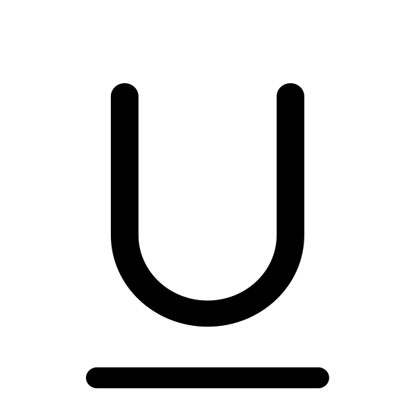 Underline Vector