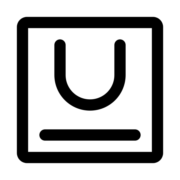 Underline Square Vector