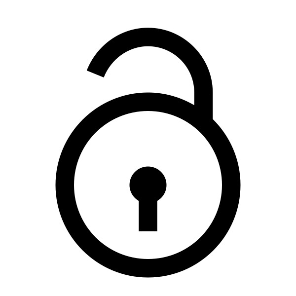 Unlock Alt Solid Vector