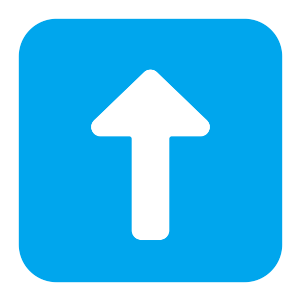 Up Arrow Flat