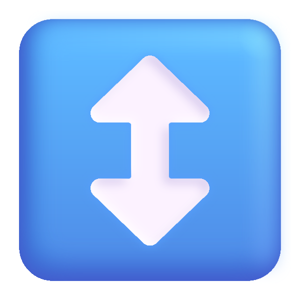 Up Down Arrow Color