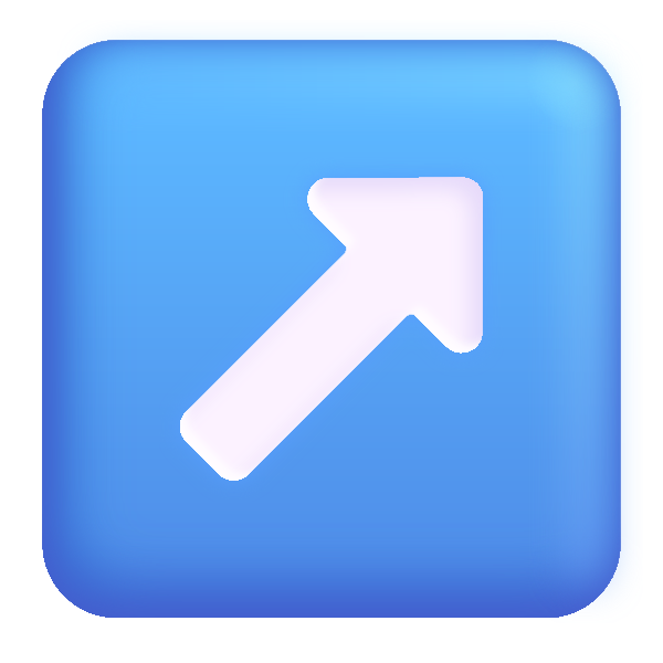 Up Right Arrow Color