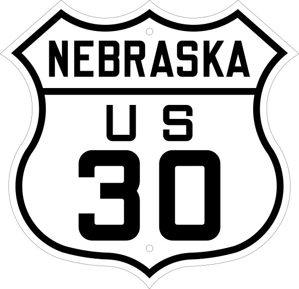 US 30 Nebraska 1926