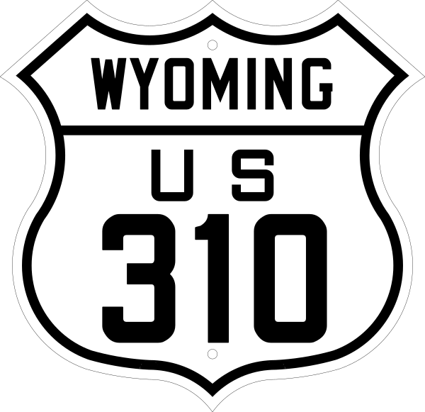 US 310 Wyoming 1926