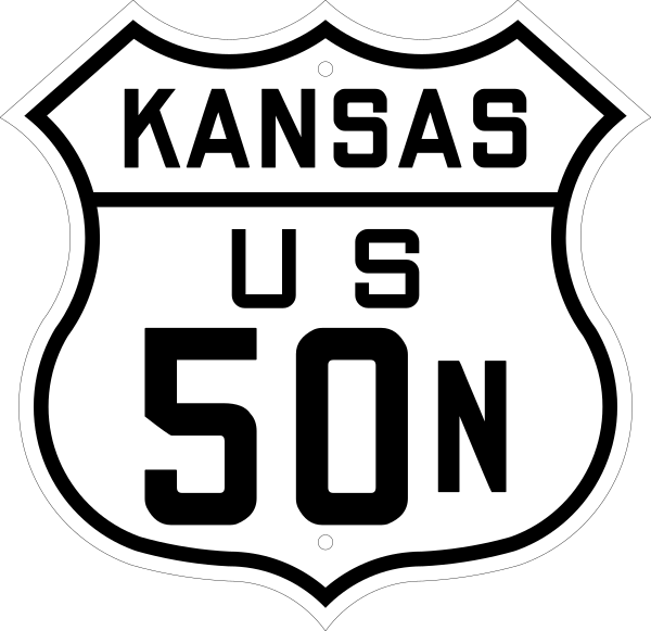 US 50N Kansas 1926