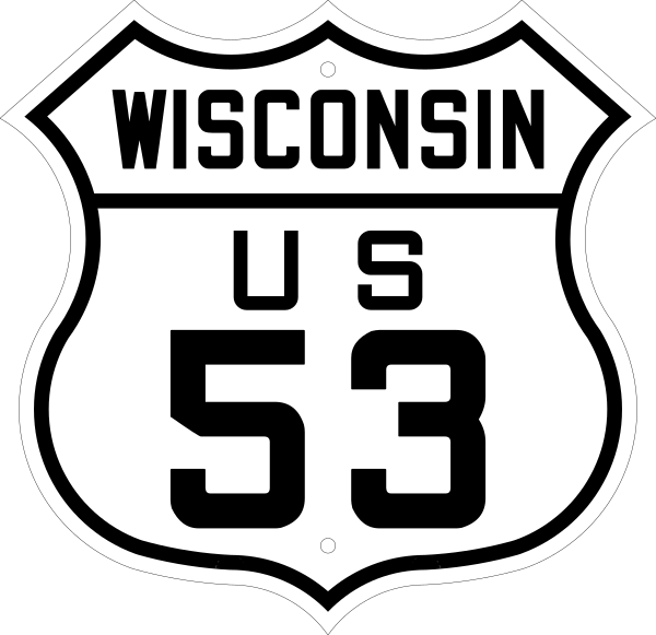 US 53 Wisconsin 1926