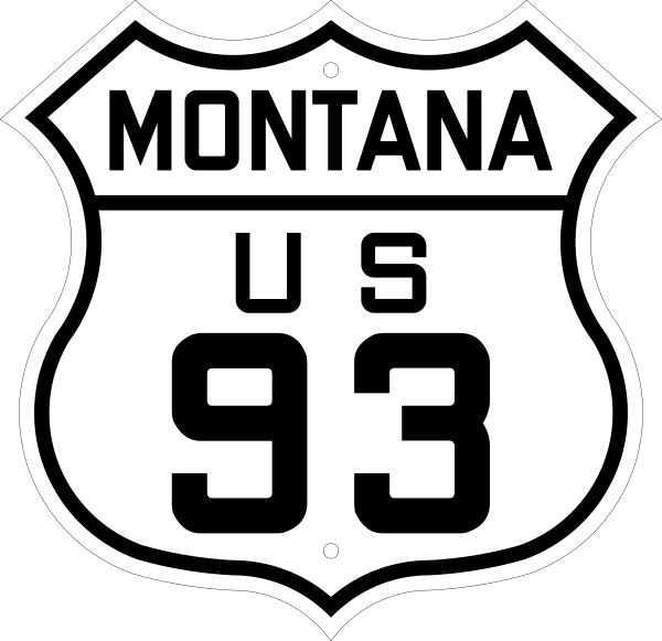 US 93 Montana 1926