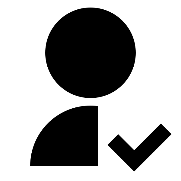 User Follow Fill