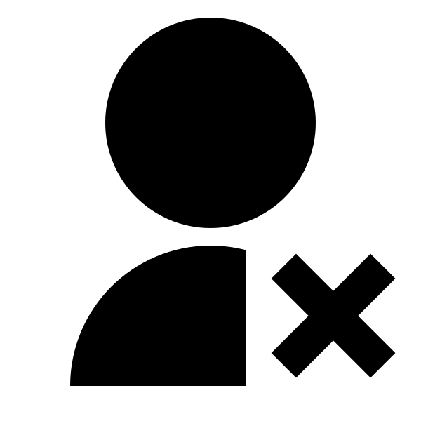 User Unfollow Fill
