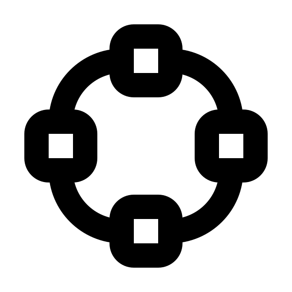 Vector Bezier Circle