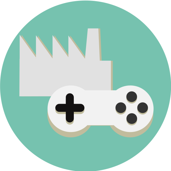 Video Game Controller Icon IDV Green Industry