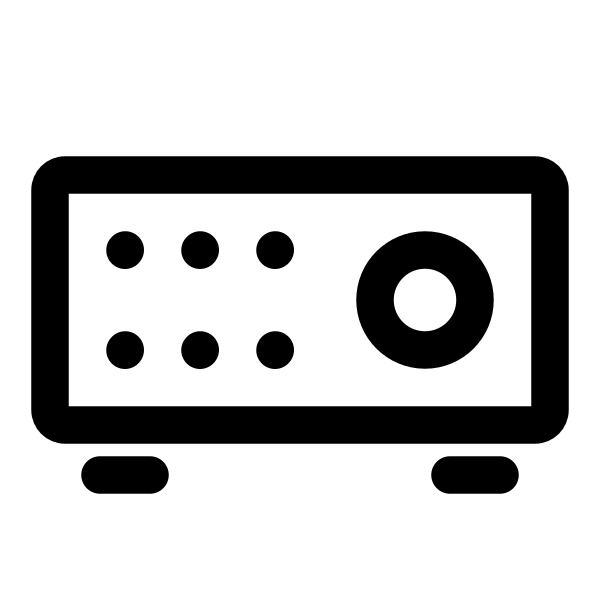 Video Projector Vector