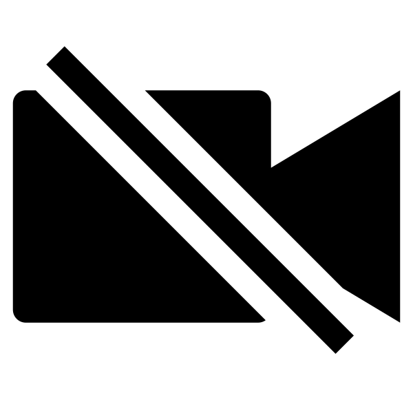 Videocam Off Sharp