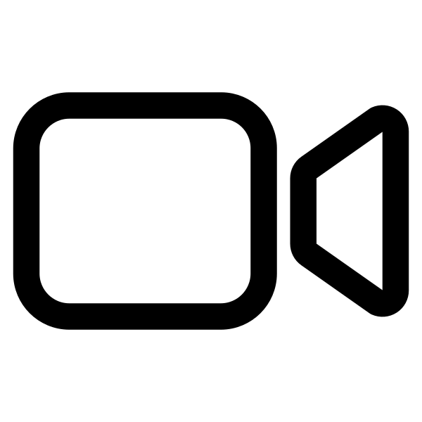 Videocam Outline