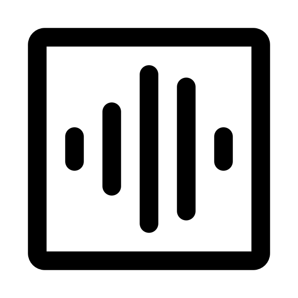Voice Square Vector