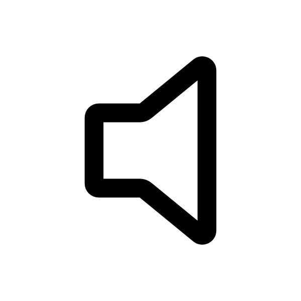 Volume Off Outline