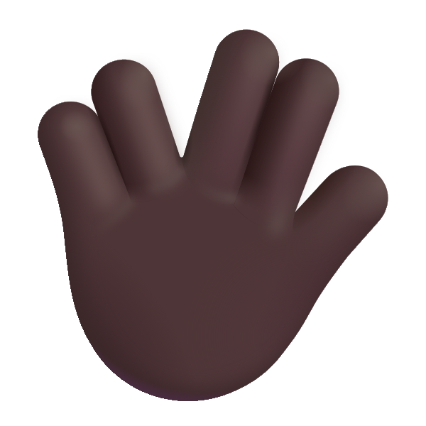 Vulcan Salute Color Dark