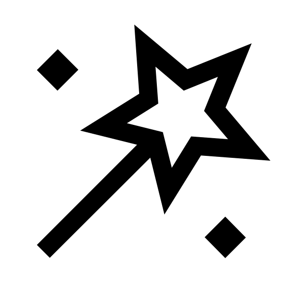 Wand Stars