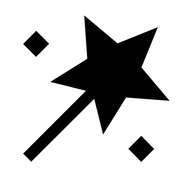 Wand Stars Fill