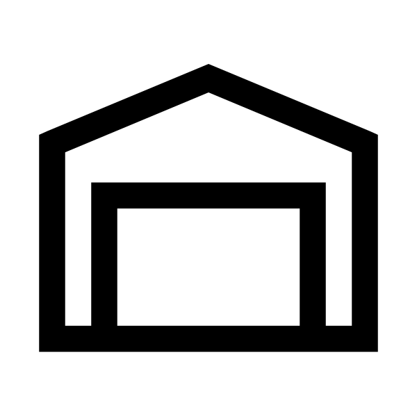 Warehouse Solid Vector