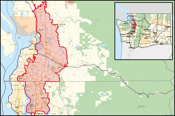 Washington's 1st Congressional District (since 2023) (new Version)