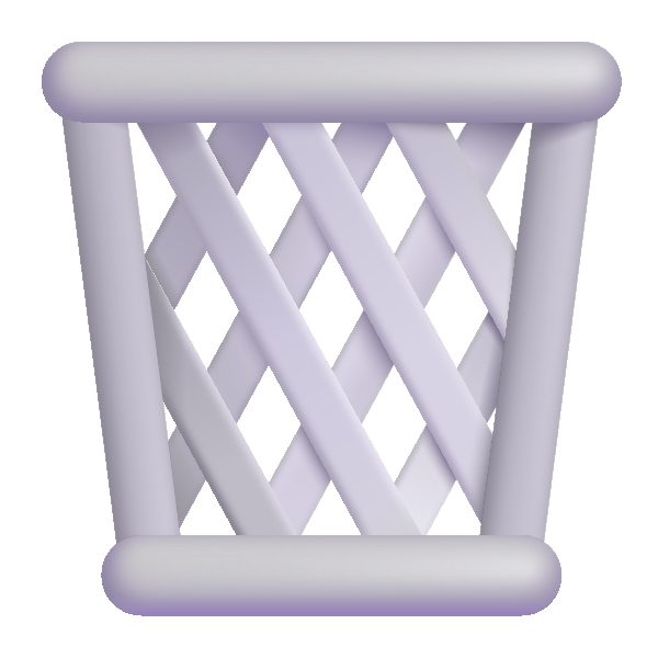 Wastebasket Color Vector