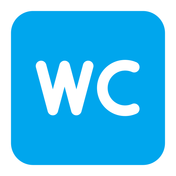 Water Closet Flat Vector
