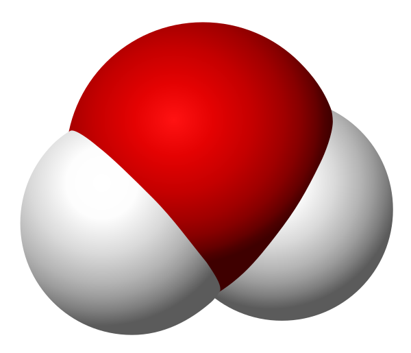 Water Molecule 3D Vector