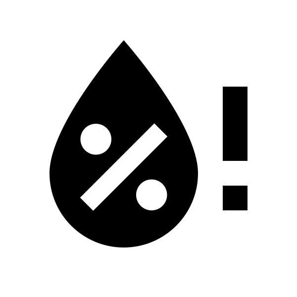 Water Percent Alert