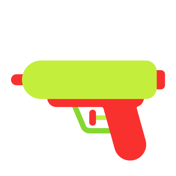 Water Pistol Flat