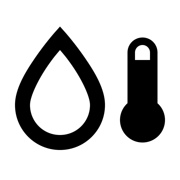Water Thermometer Outline