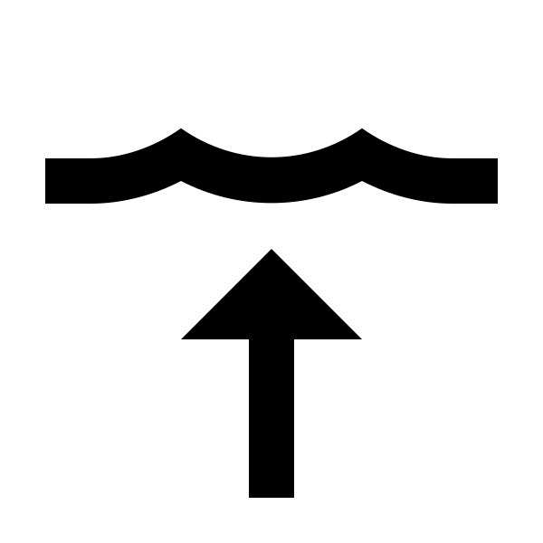 Wave Arrow Up