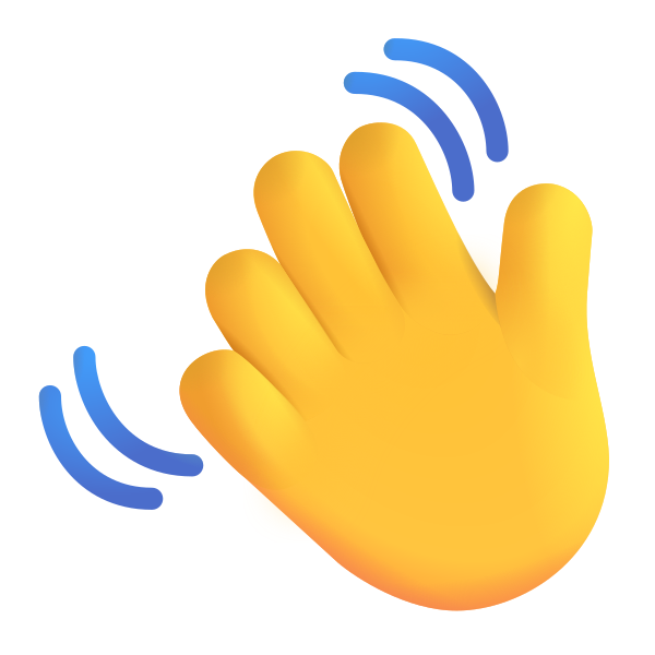 Waving Hand Color Default