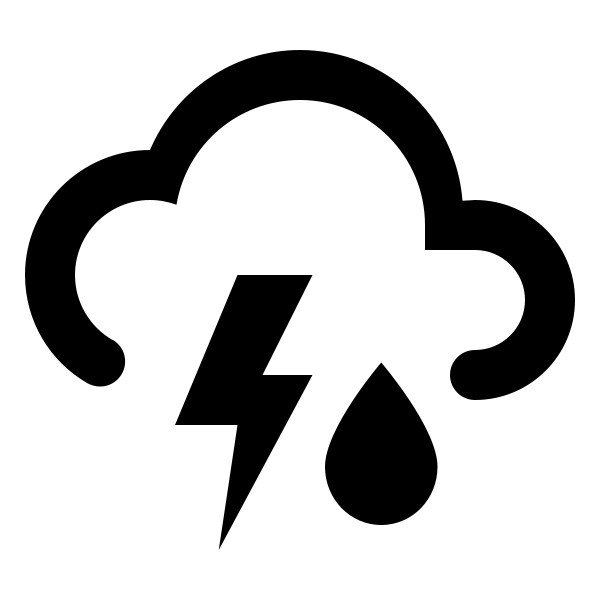 Weather Lightning Rainy