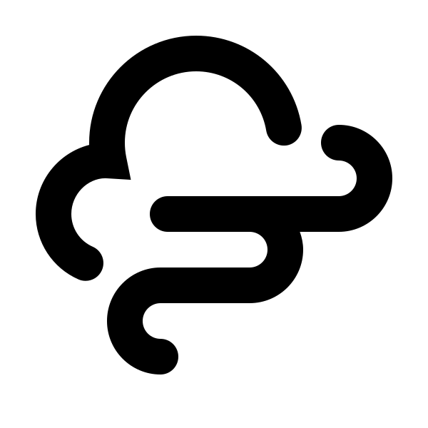 Weather Windy Cloudy Vector