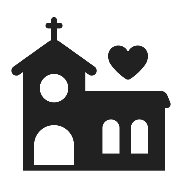 Wedding High Contrast Vector