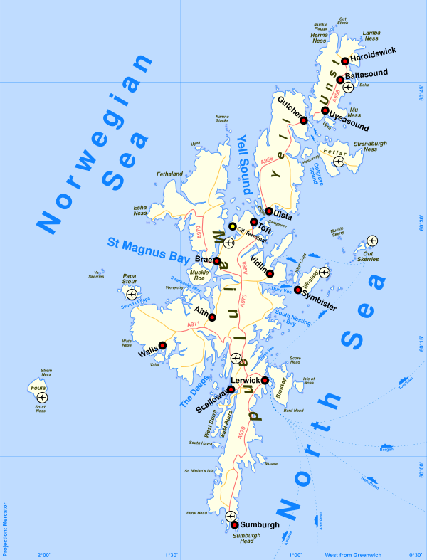 Wfm Shetland Map