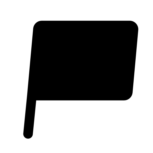 White Flag Vector