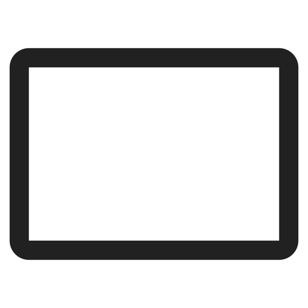 White Flag High Contrast Vector