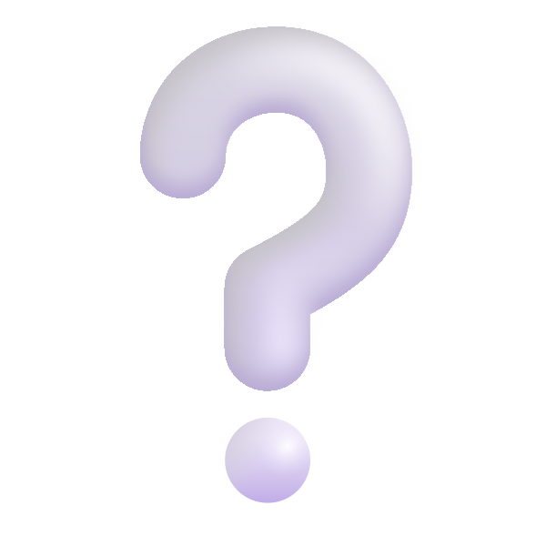 White Question Mark Color Vector