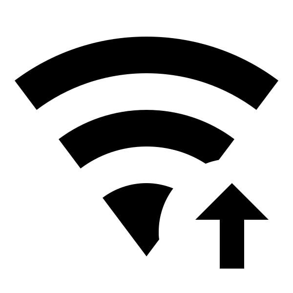 Wifi Arrow Up