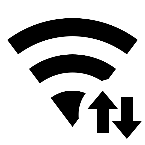 Wifi Arrow Up Down