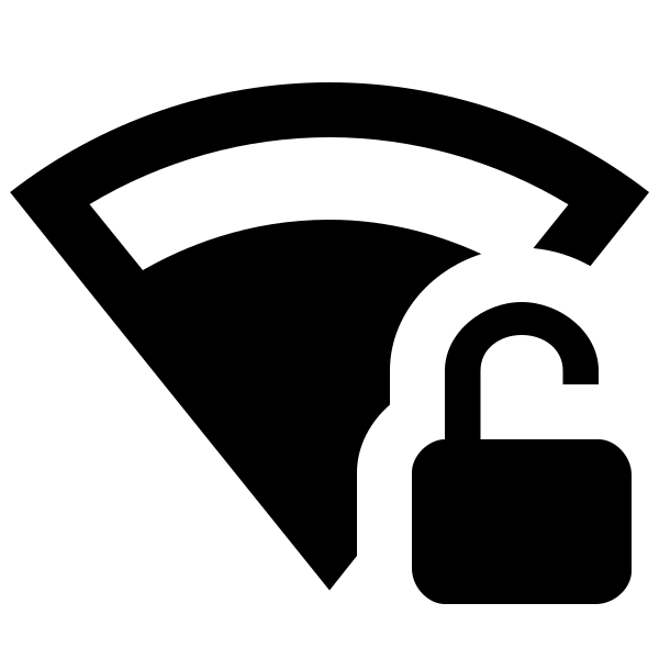 Wifi Strength 3 Lock Open