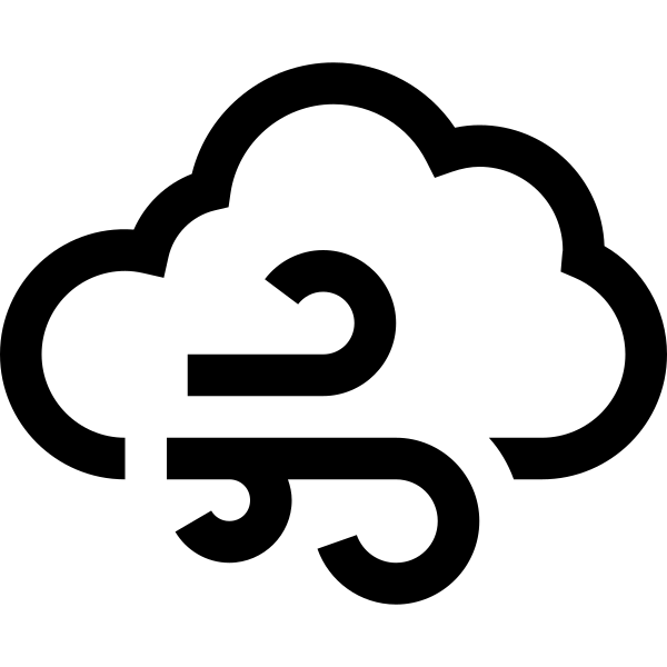 Wind Solid Vector