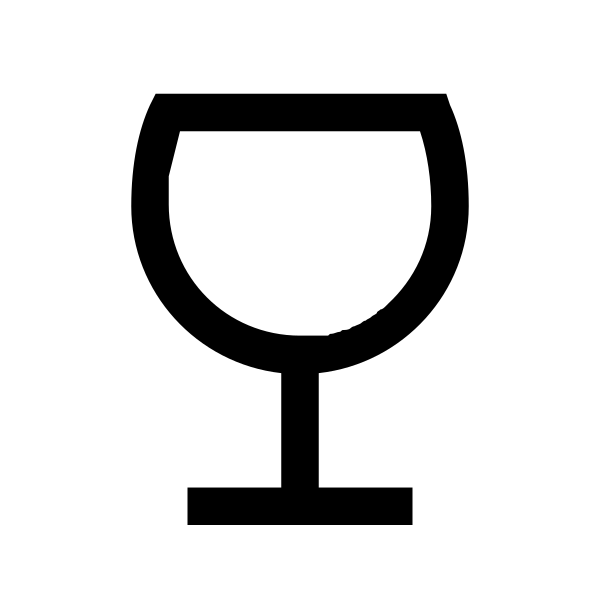 Wine Glass Solid Vector