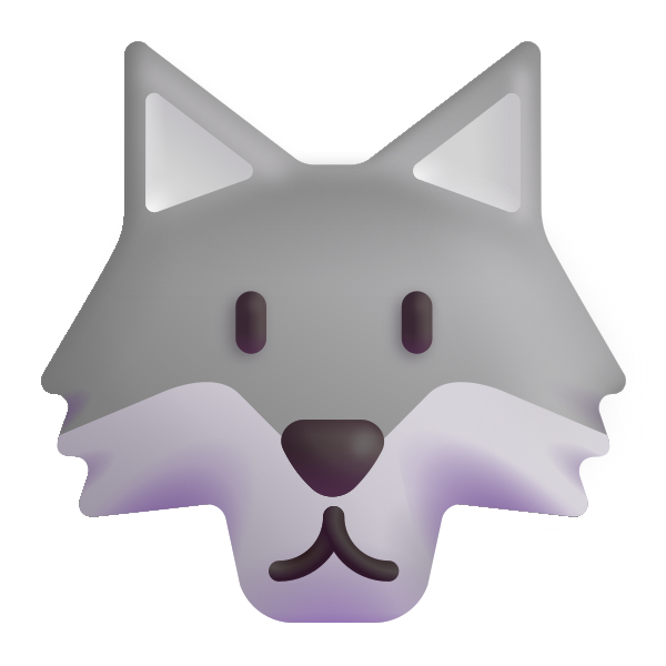 Wolf Color Vector