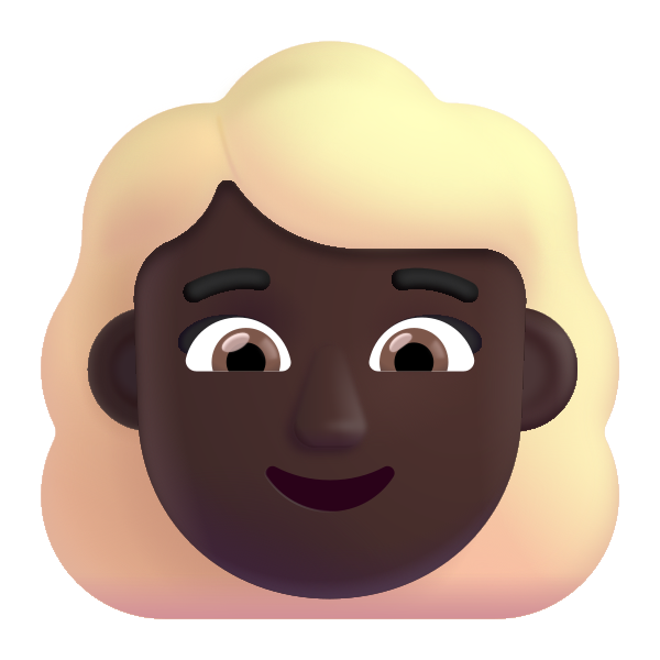 Woman Blonde Hair Color Dark