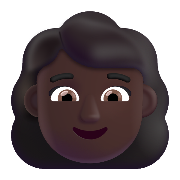 Woman Color Dark Vector