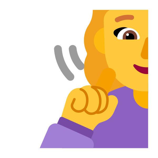 Woman Deaf Flat Default