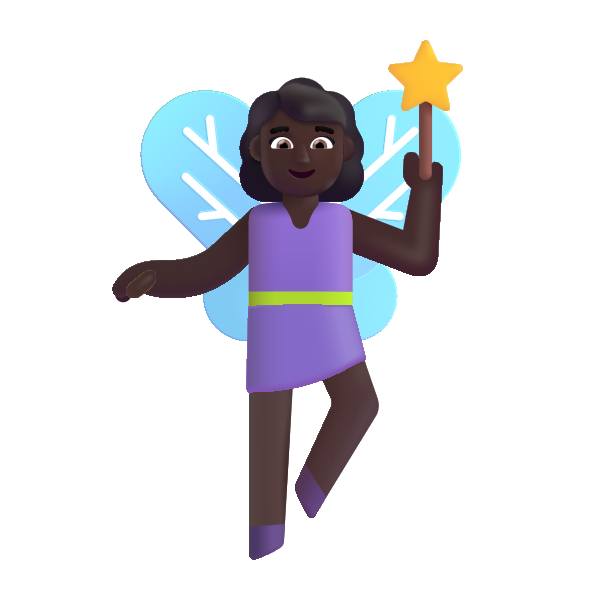 Woman Fairy Color Dark Vector